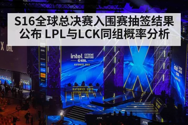 S16全球总决赛入围赛抽签结果公布 LPL与LCK同组概率分析